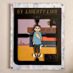 LEATHER MODEL “LIBERTY LINK”#3A